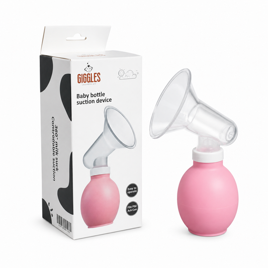 Giggles Manual Breast Pump BPA-Free Portable Breast Pump