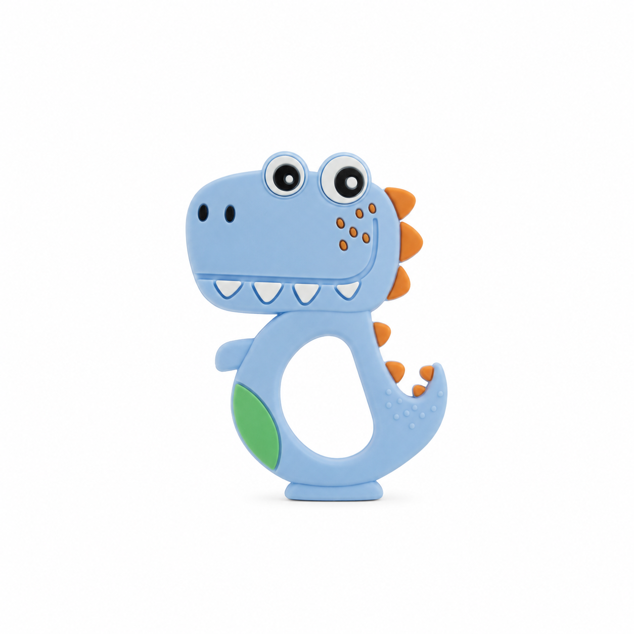 Giggles Baby Teether Blue BPA-Free Silicone Teething Toy